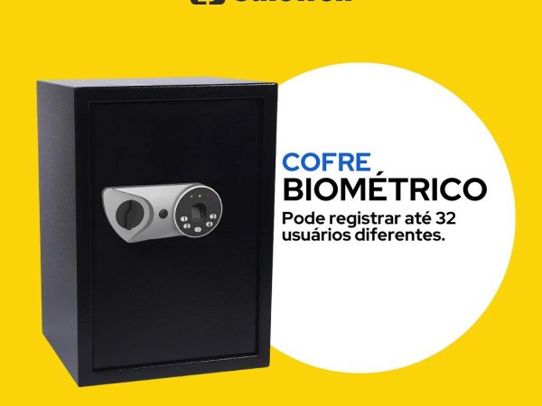 Biometria é Segurança: O Futuro dos Cofres Está Aqui!