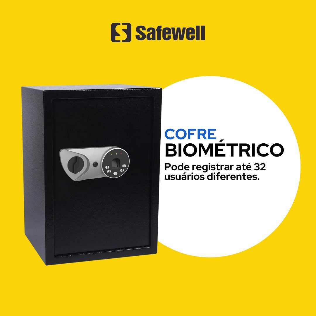 Biometria é Segurança: O Futuro dos Cofres Está Aqui!
