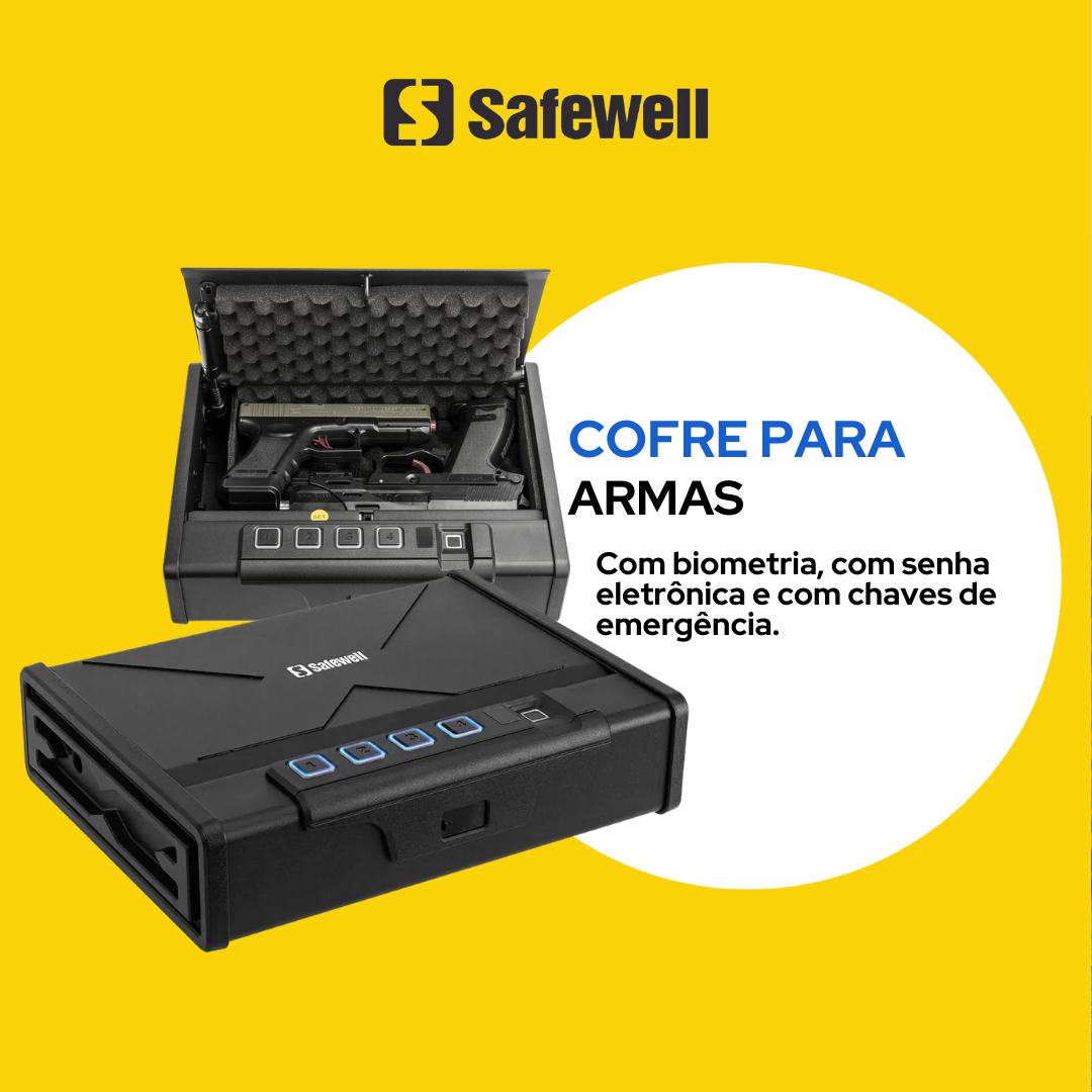 Armas Protegidas e Seguras: Encontre o Cofre Ideal